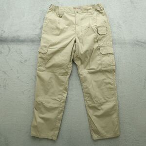 5.11 Tactical Pants Mens 34x32 Beige Cream Cargo Straight